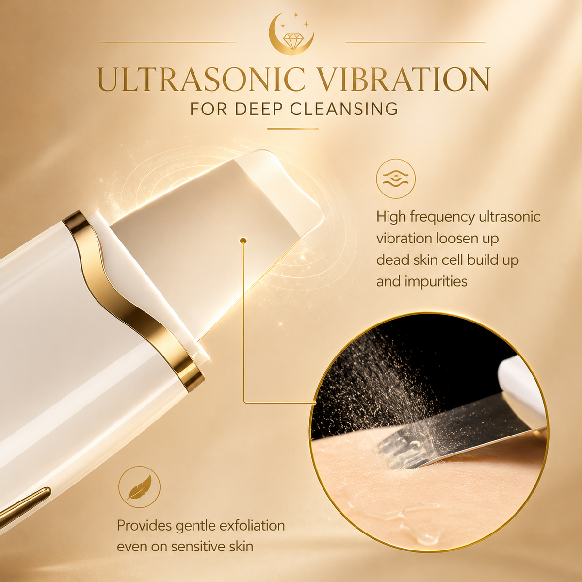 Lumaveil™ Ultrasonic Skin Scrubber